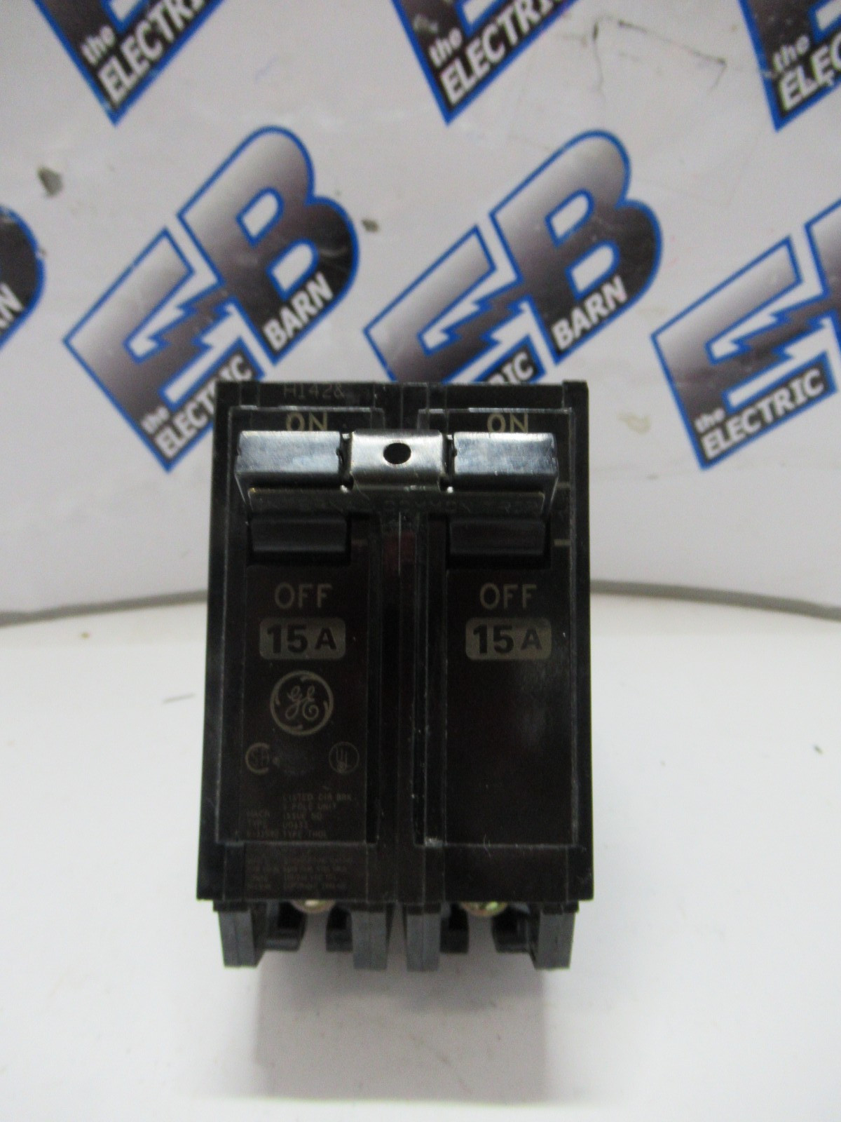 GE THQL2115 Circuit Breaker (1) 15 Amp 240 Volt 2 Pole Plug In -WARRANTY