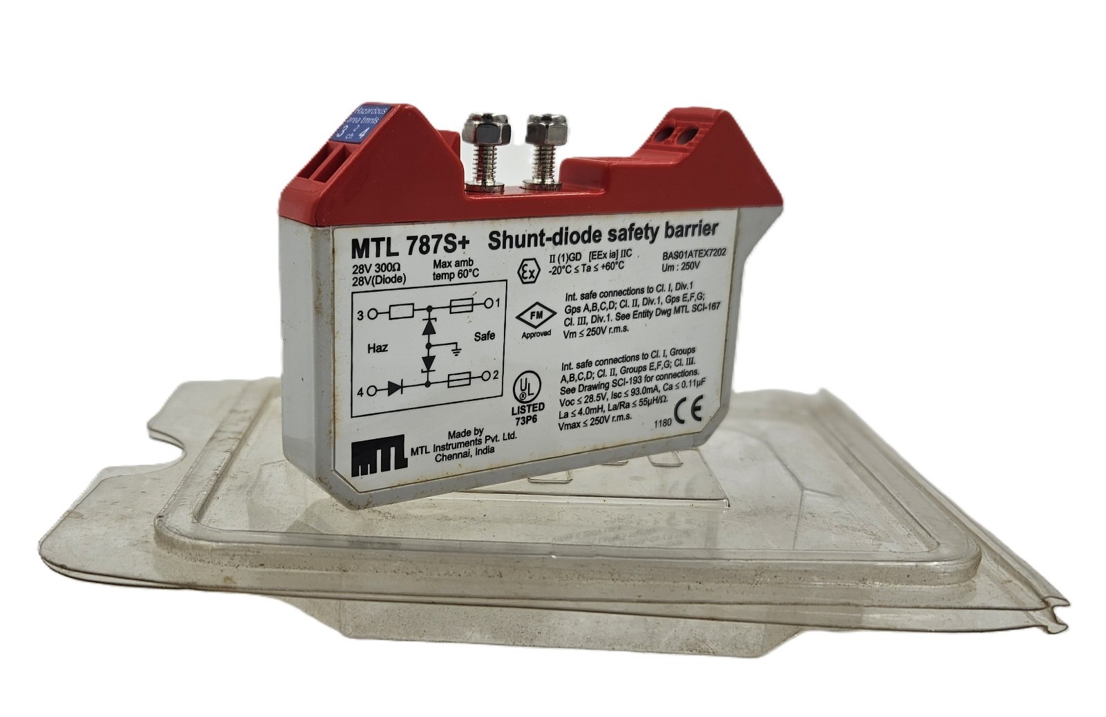 MTL 787S+ SHUNT‑DIODE SAFETY BARRIER – 28V 300Ω – INTRINSICALLY SAFE BARRIER