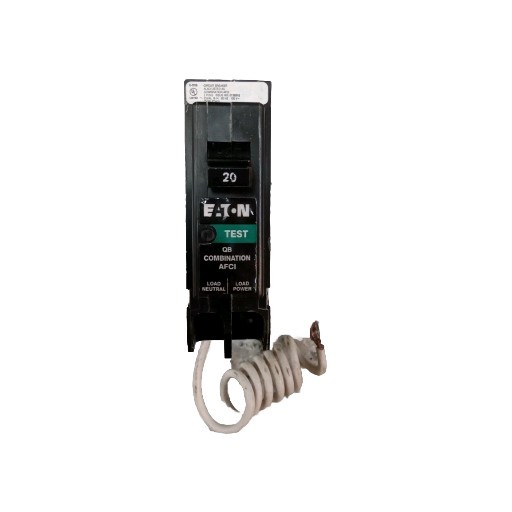 EATON/Type QB/Combination/AFCI/QB1020CAF/20 A/ 120 V/ BOLT ON/BREAKER