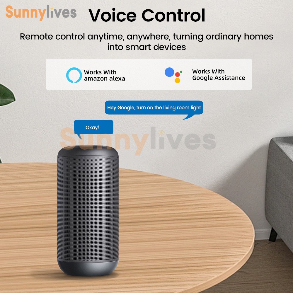 AC85~300V 63A Tuya WIFI Intelligent Control Single Phase Power Protector 50/60hz