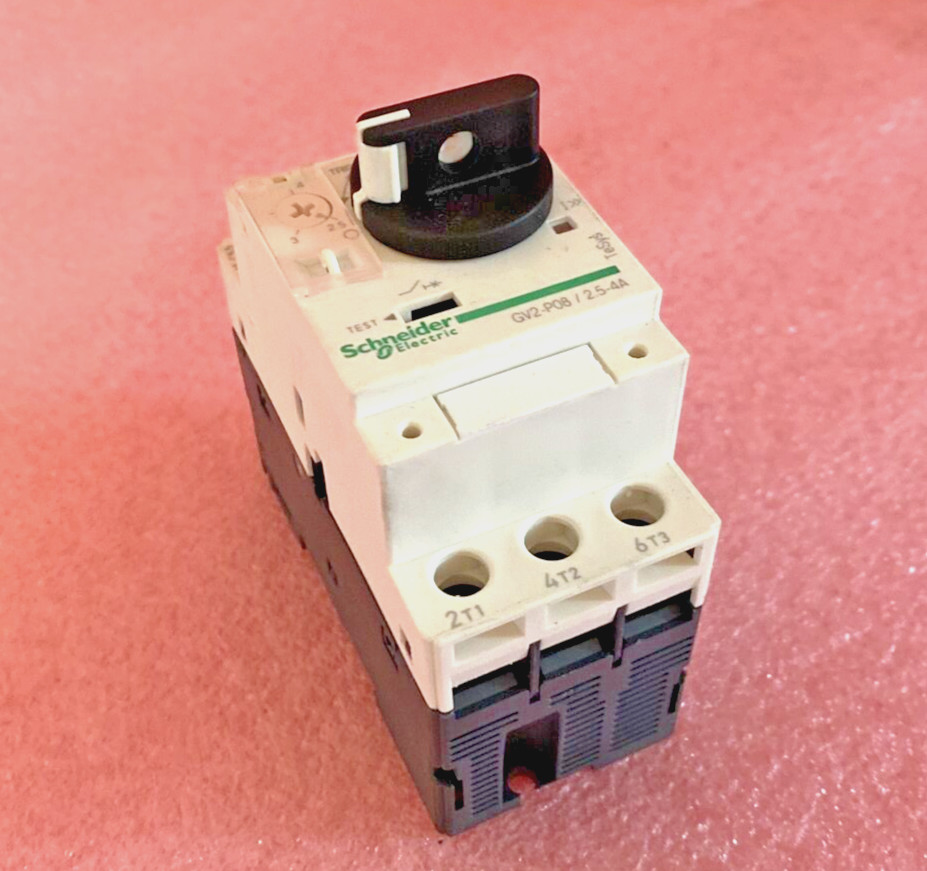 Schneider GV2P08 Motor Circuit Breaker 2.5-4 A