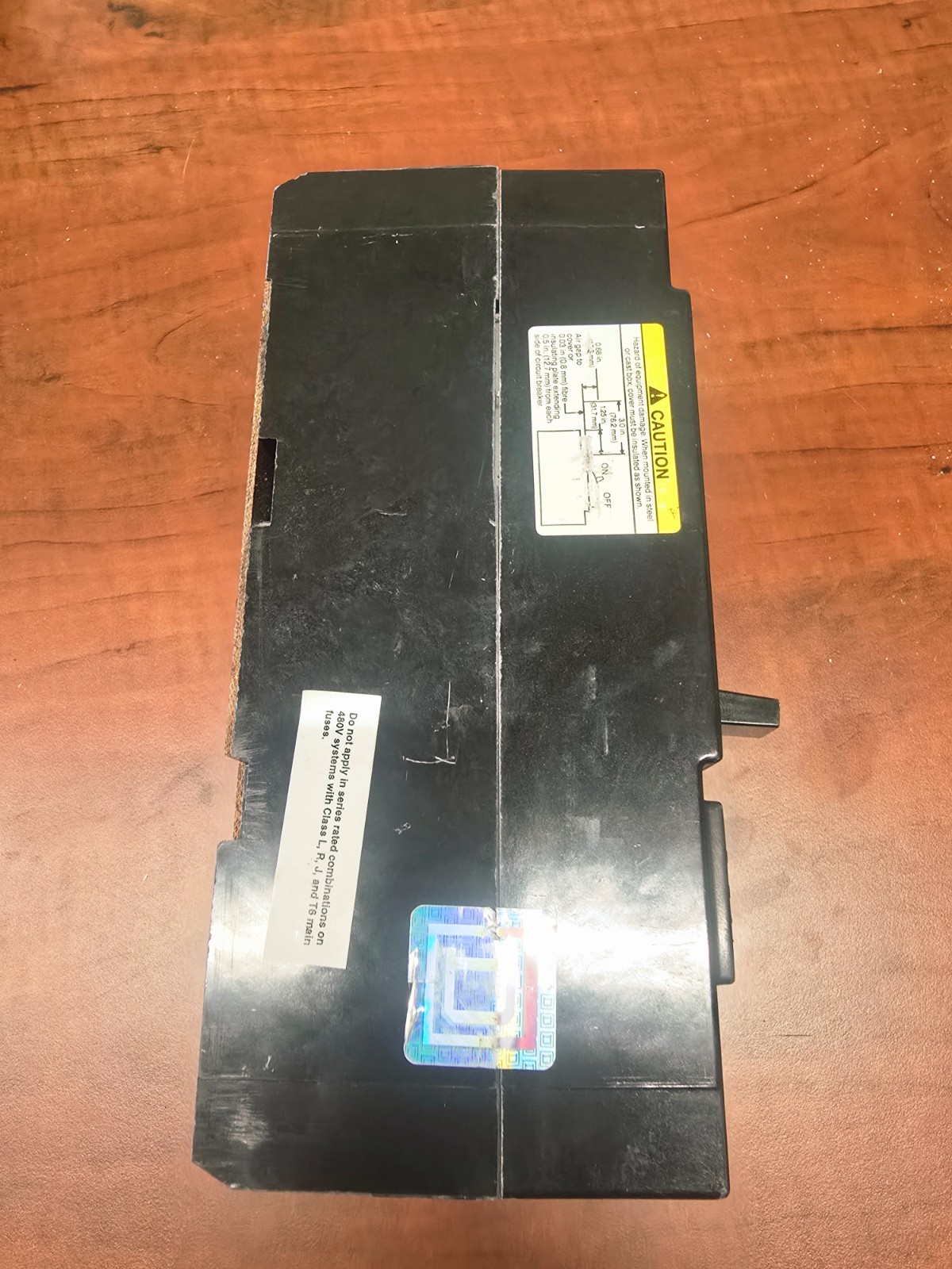 Square D KAL36100 3 Pole 100 Amp 600 Vac Circuit Breaker WITH TEST REPORTS