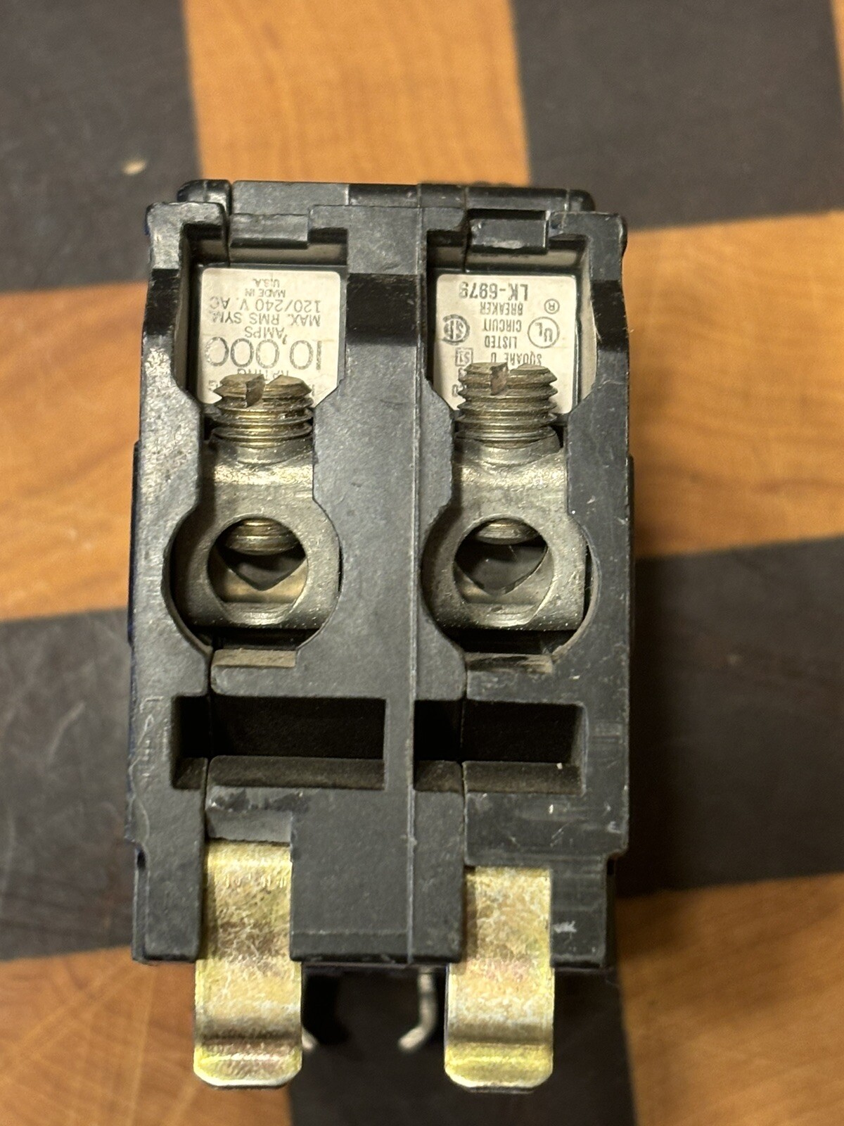 NEW Square D PUSH-IN QO240CP QO 40 Amp Two-Pole Circuit Breaker Plug-In Mount