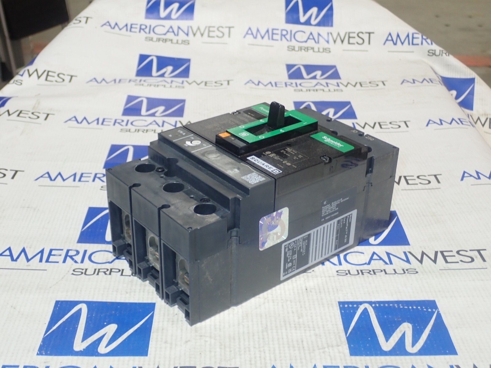 NEW Square D JDL36175 Schneider 175 Amp 3 Pole 600V PowerPact Circuit Breaker