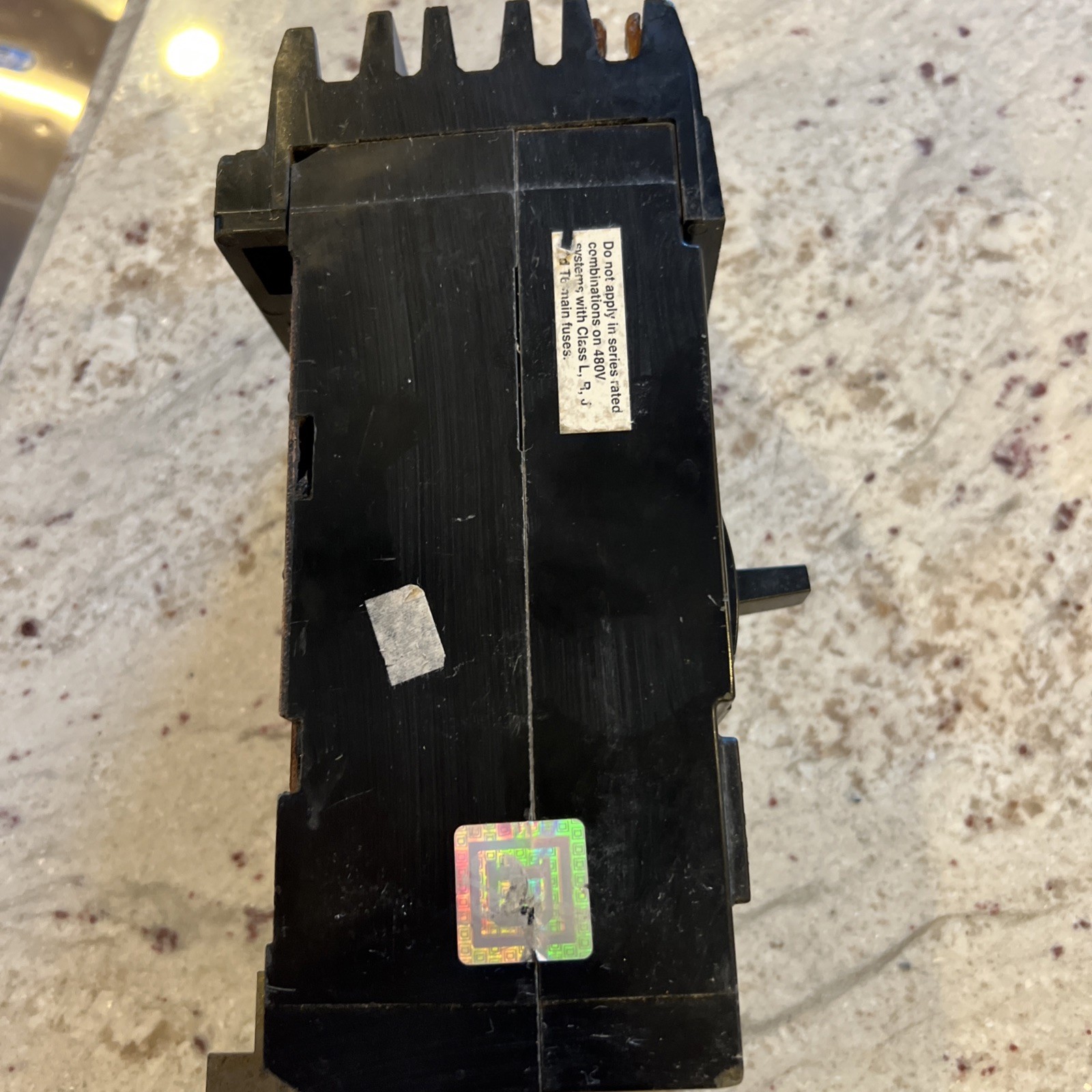SQUARE D I-LINE CIRCUIT BREAKER KA36125 125 AMP 600 VOLT 3-POLE *SEE PICTURES*
