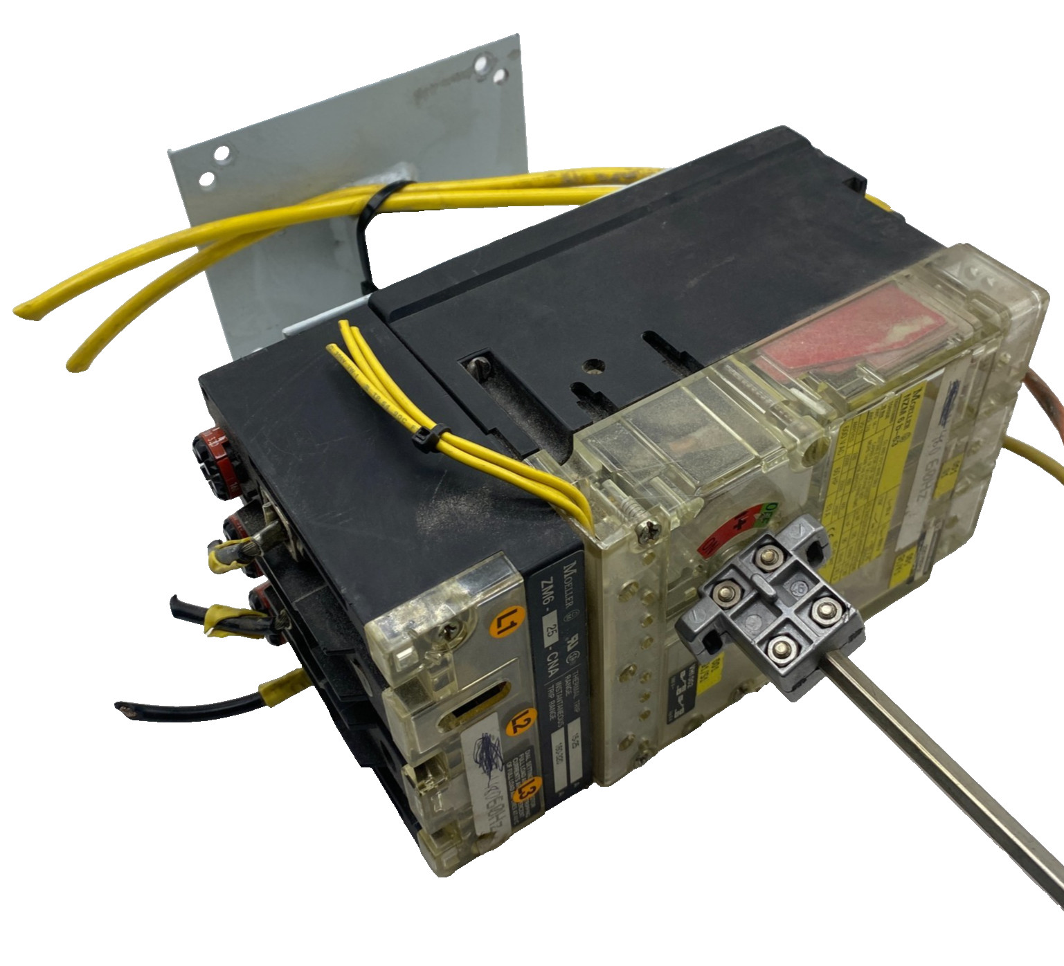 KLOCKNER MOELLER NZM 6 b-63 CIRCUIT BREAKER 3-POLE NZM6B-63 600VAC 60HP