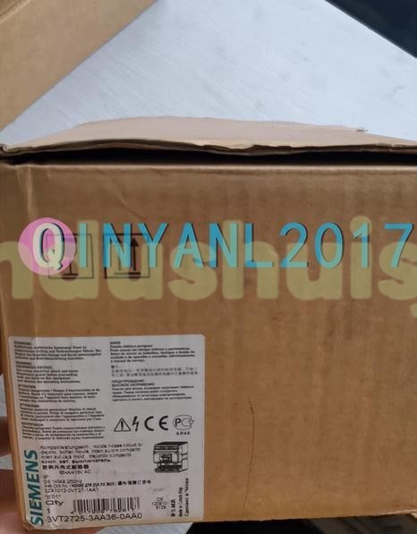 ONE New Siemens Circuit breaker 3VT2725-3AA36-0AA0 3VT2 725-3AA36-0AA0