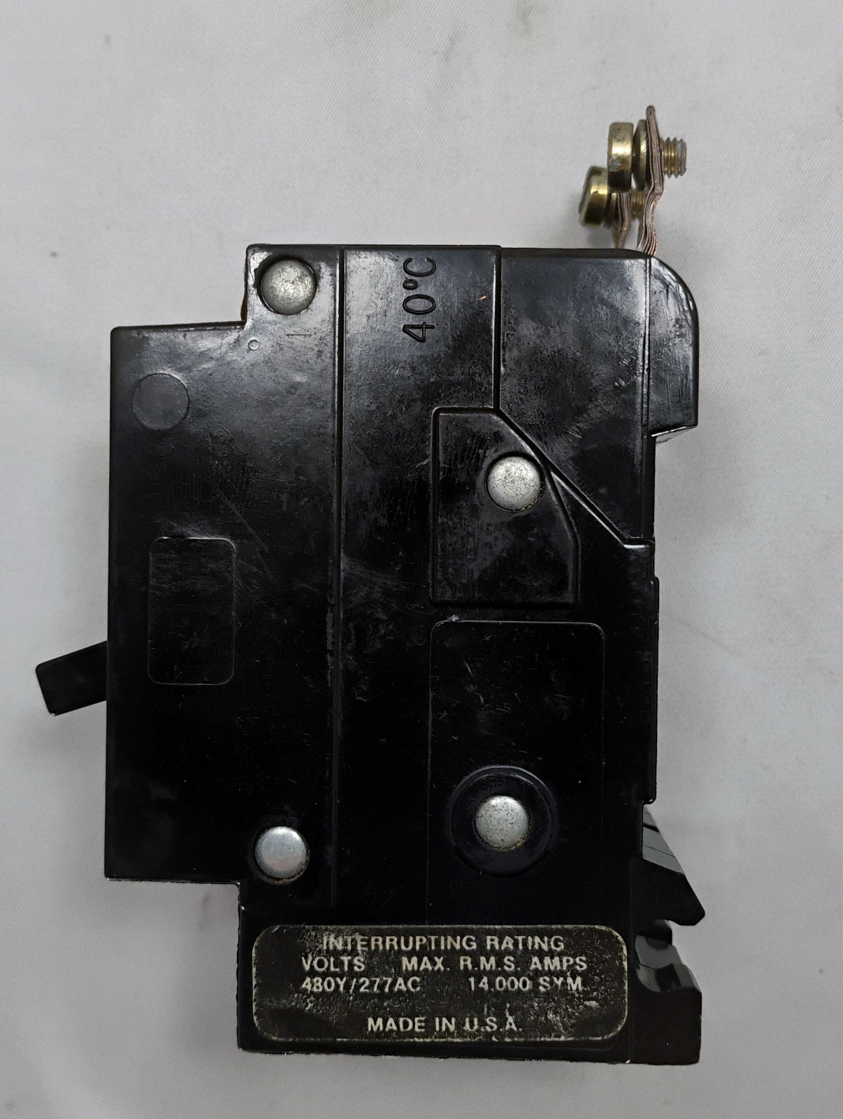 Square D EHB24020, 2 Pole, 20 Amp, 480 Volt, Bolt-On, 14KAIC, Circuit Breaker