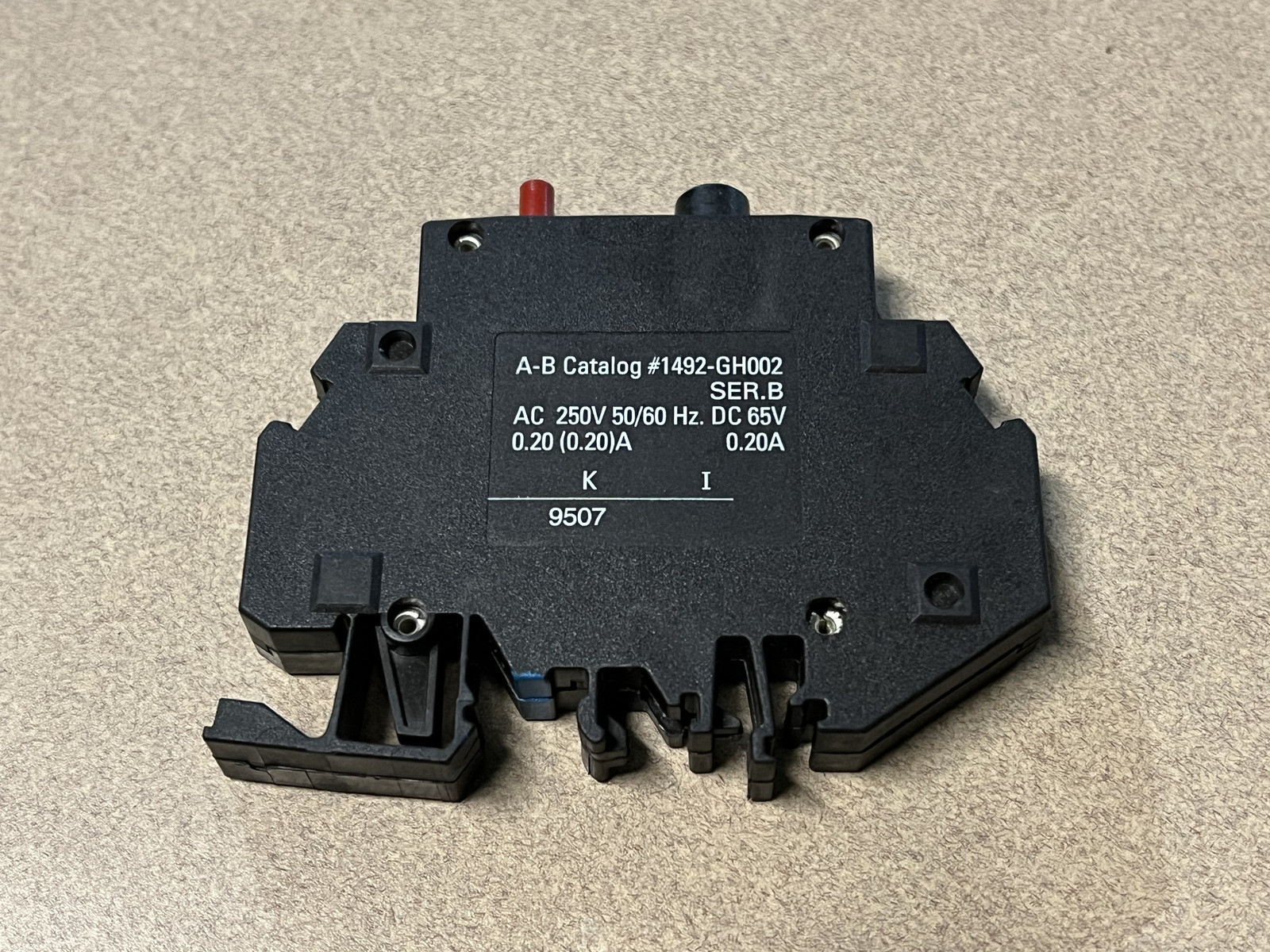 Allen Bradley – 1492-GH002 – .2A Breaker – (19 IN LOT) (USED – PRE-OWNED)