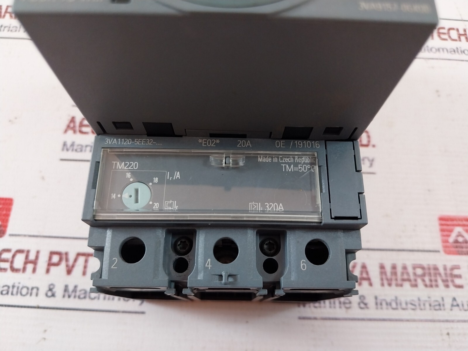 Siemens 3VT3763-2AA36-0AA0 Molded Case Circuit Breaker 3VT9300-3HA20