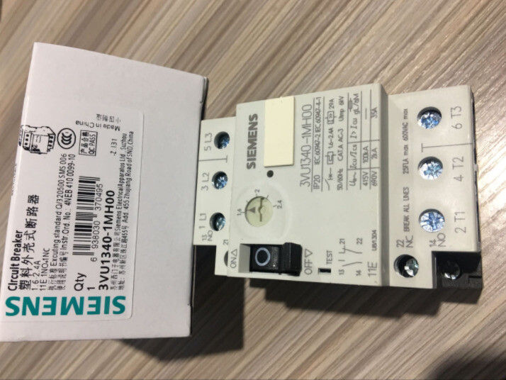 Siemens 3VU1340-1MM00 3VU13401MM00 10-16A Circuit Breaker -New