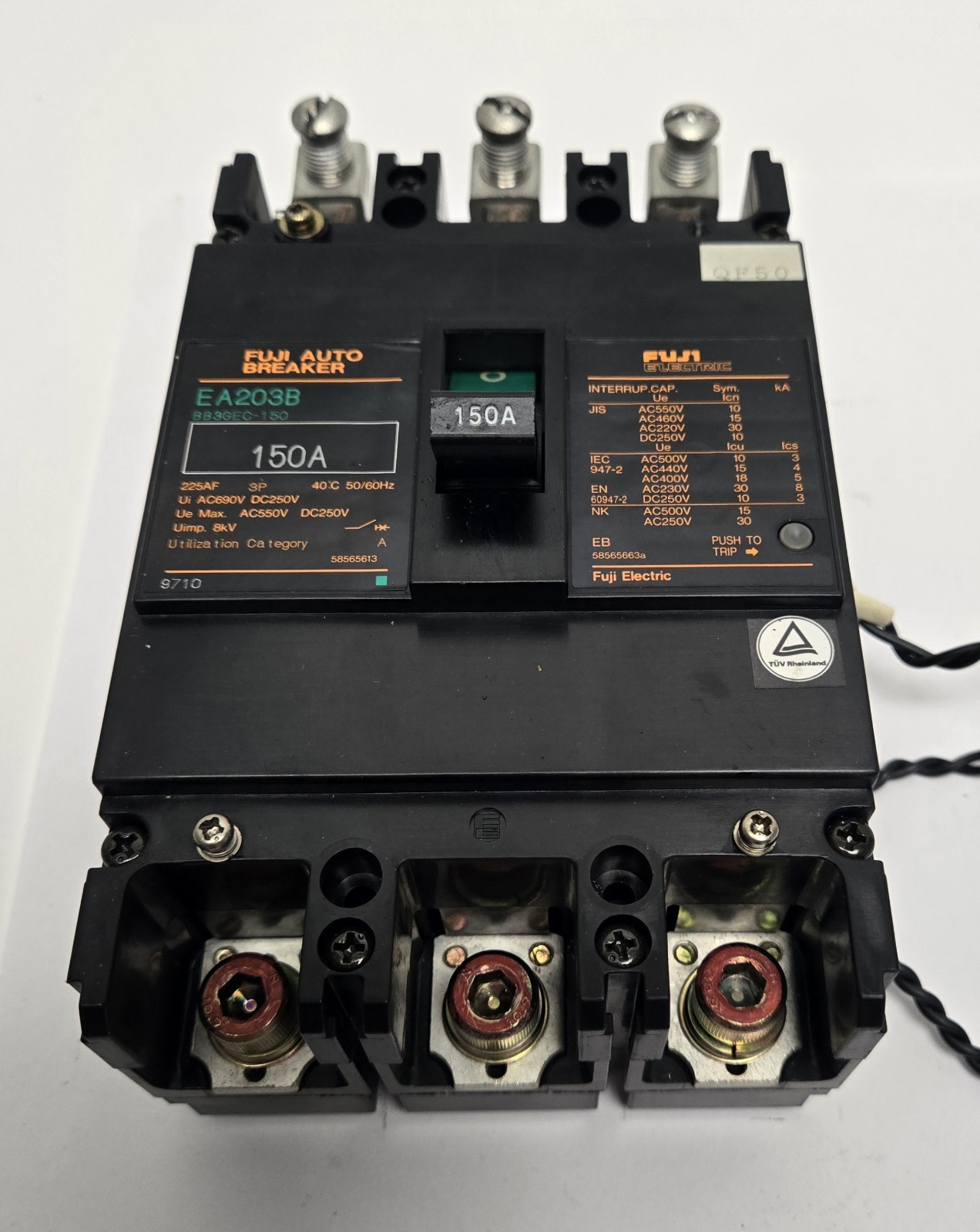 FUJI AUTO BREAKER EA203B. 150A.