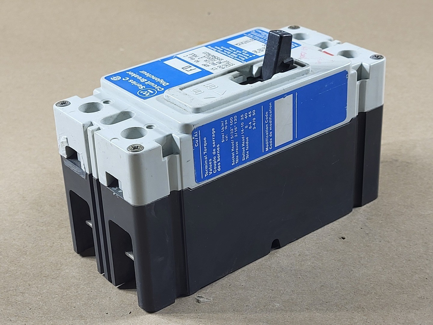 Westinghouse FD2015 15 Amp, 2 Pole, 600 volts Circuit Breaker – Electrical