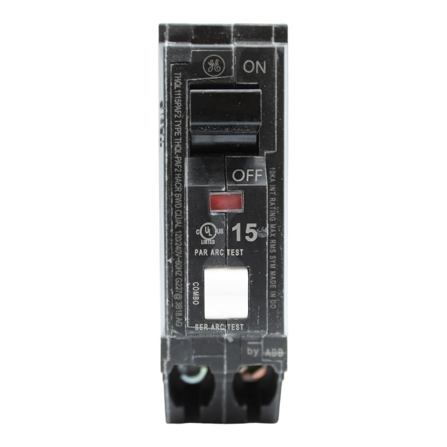 GE THQL1115AF2S Miniature Circuit Breakers (MCBs) 1P 15A 120V