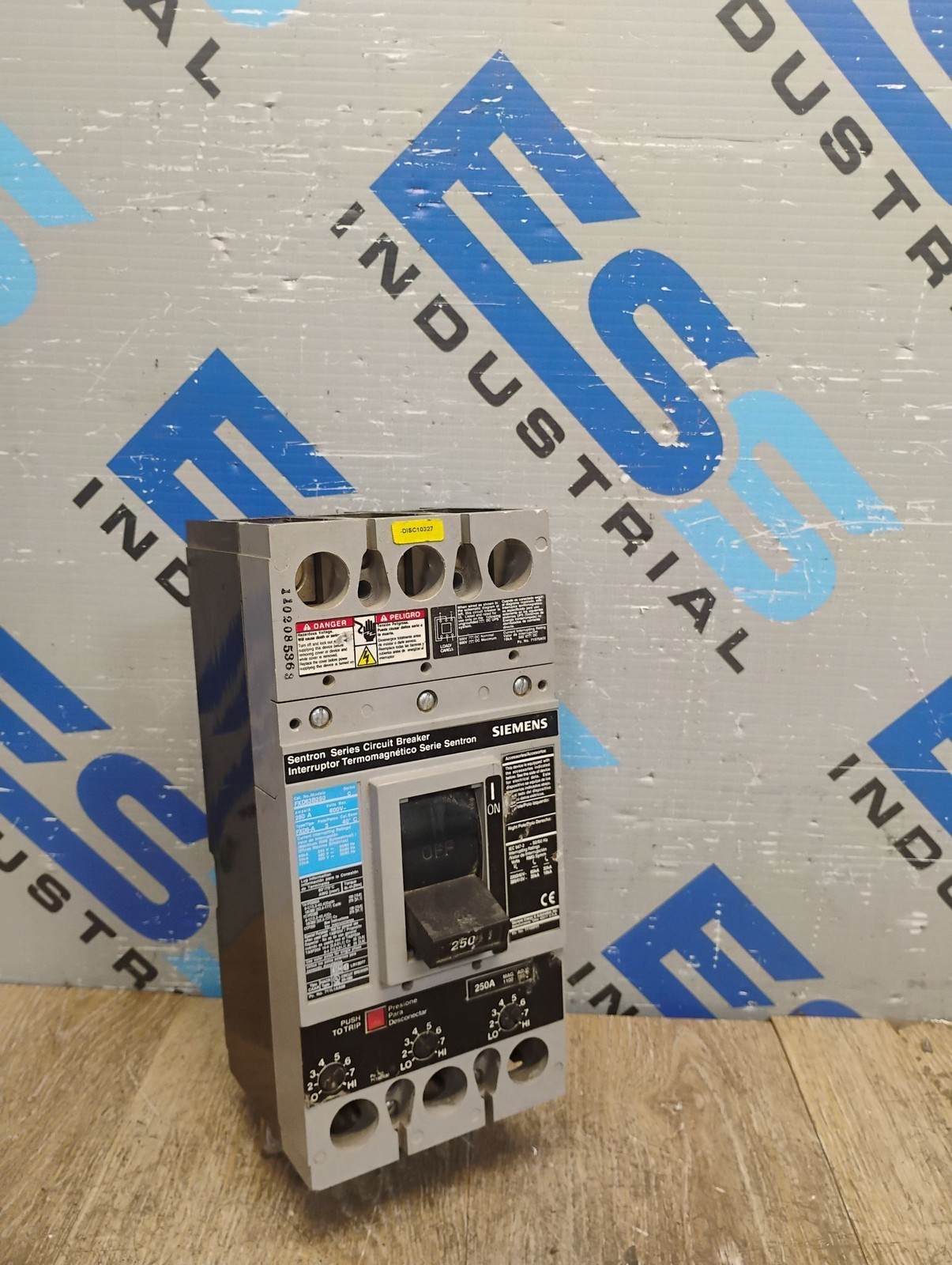 SIEMENS FXD63B150 SER.C CIRCUIT BREAKER 150A 600V