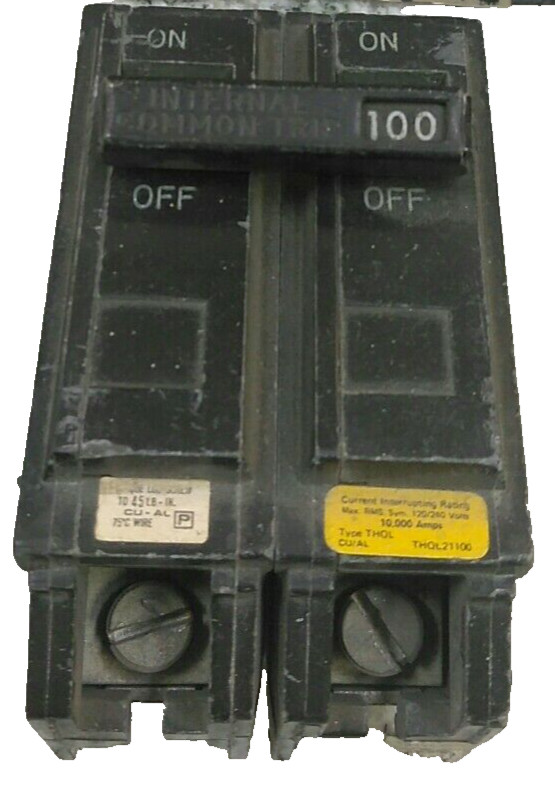General Electric/BREAKER/ THQL21100 /2-P/ 100-A/120-240VAC/GROVE/THQL/(b5d1)