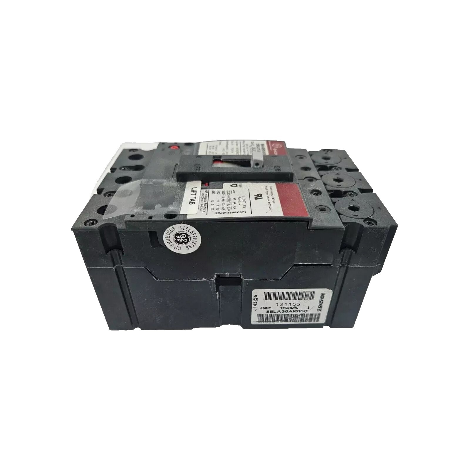 NIB – GE – SELA36AI0150 – E-Frame 3P 600V 150A Mag Circuit Breaker