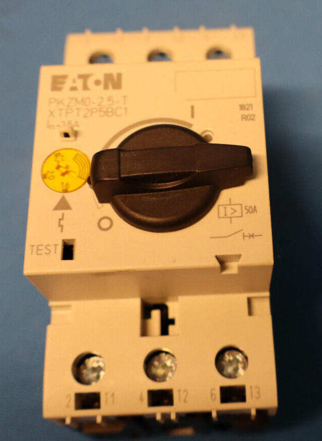 New Eaton PKZM0-2.5-T Motor Circuit Breaker