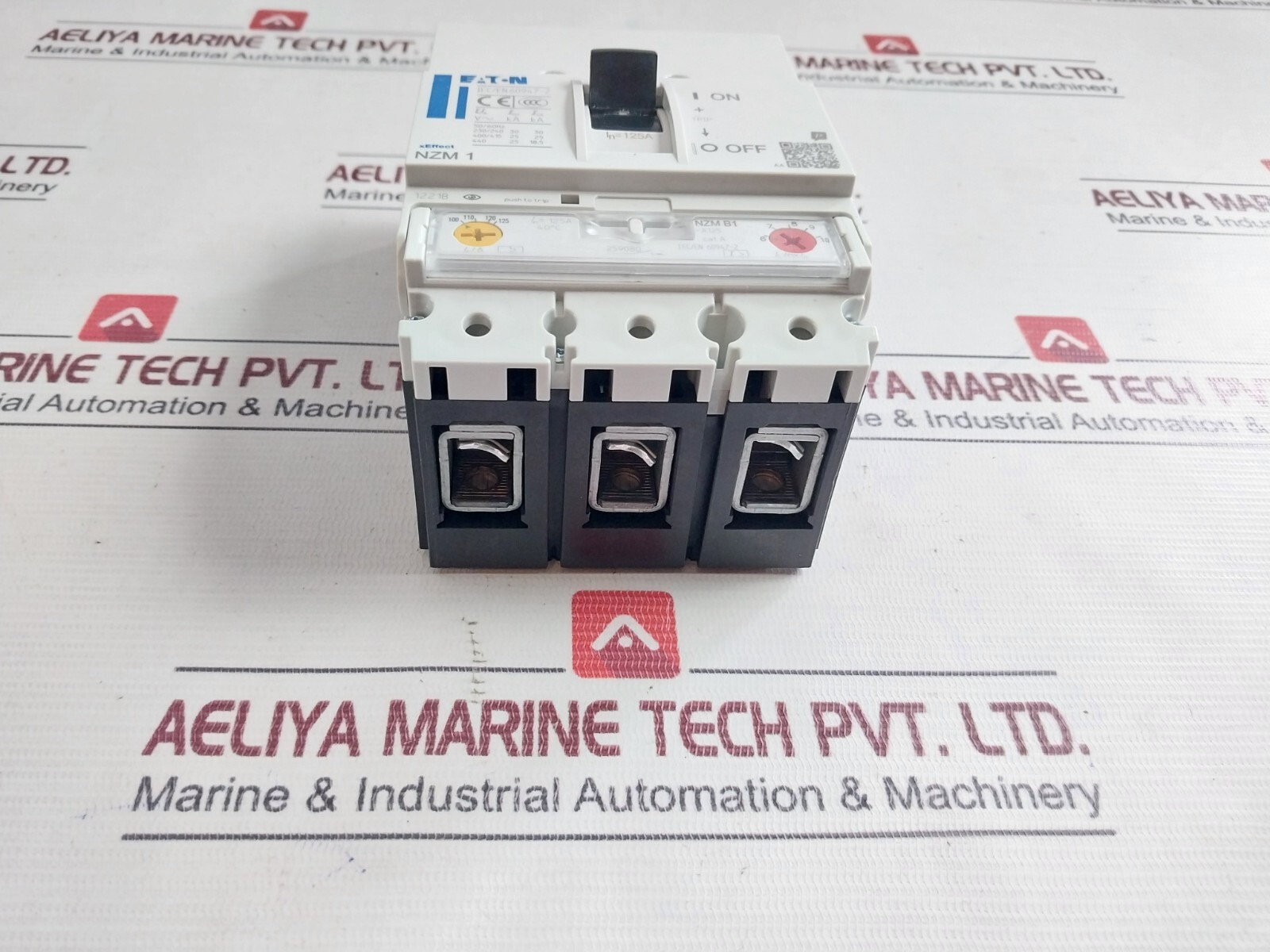 EATON NZMB1-A125 Molded Case Circuit Breaker 100-125 IR/A 125A 40C