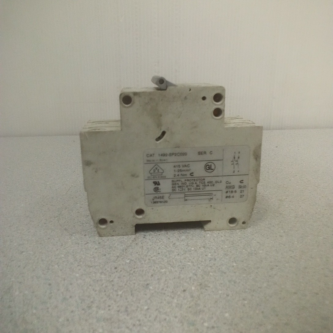 Allen Bradley 1492-SP2C020 Ser. C Circuit Breaker
