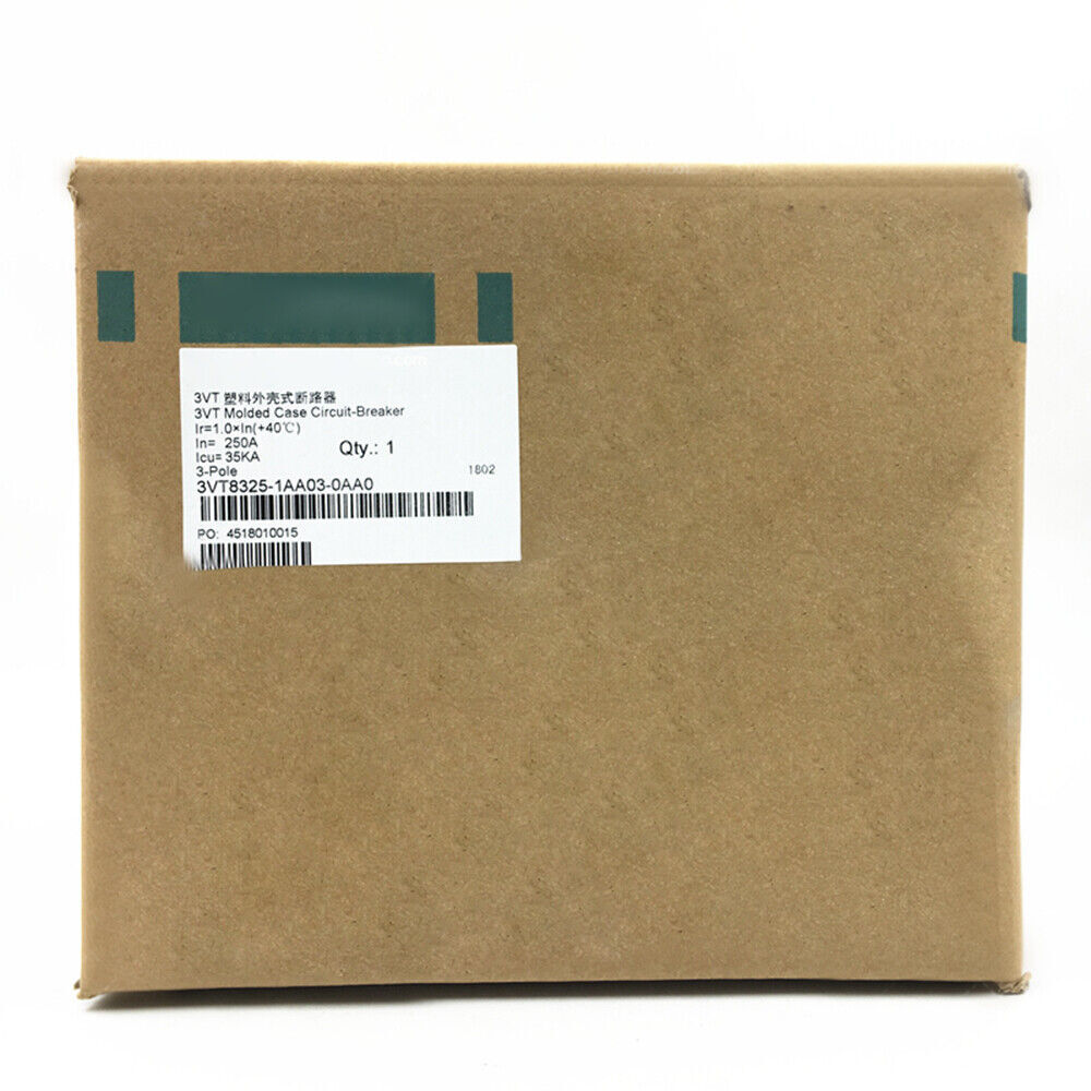 3P 250A 400V For Siemens 3VT8325-1AA03-0AA0 Molded Case Circuit Breaker