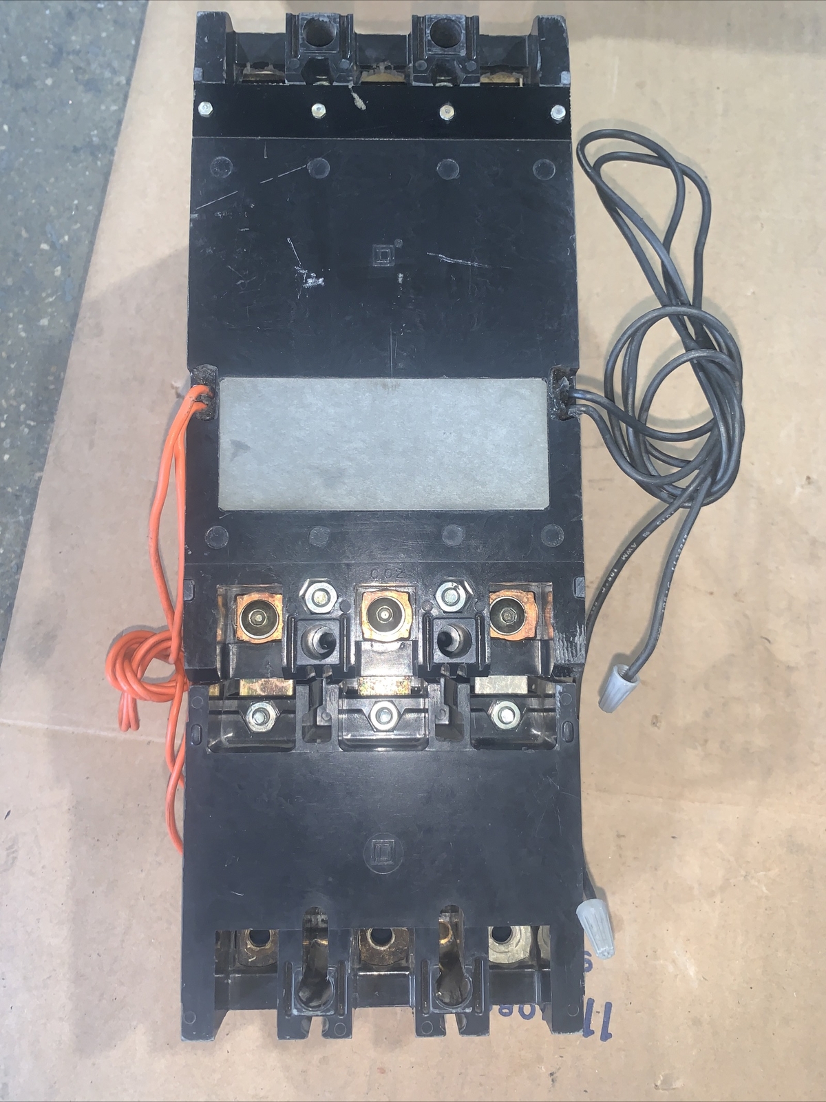 SQUARE D IKF36250G1021 250A CIRCUIT BREAKER 3 POLE W/ GFM250 Ground Fault