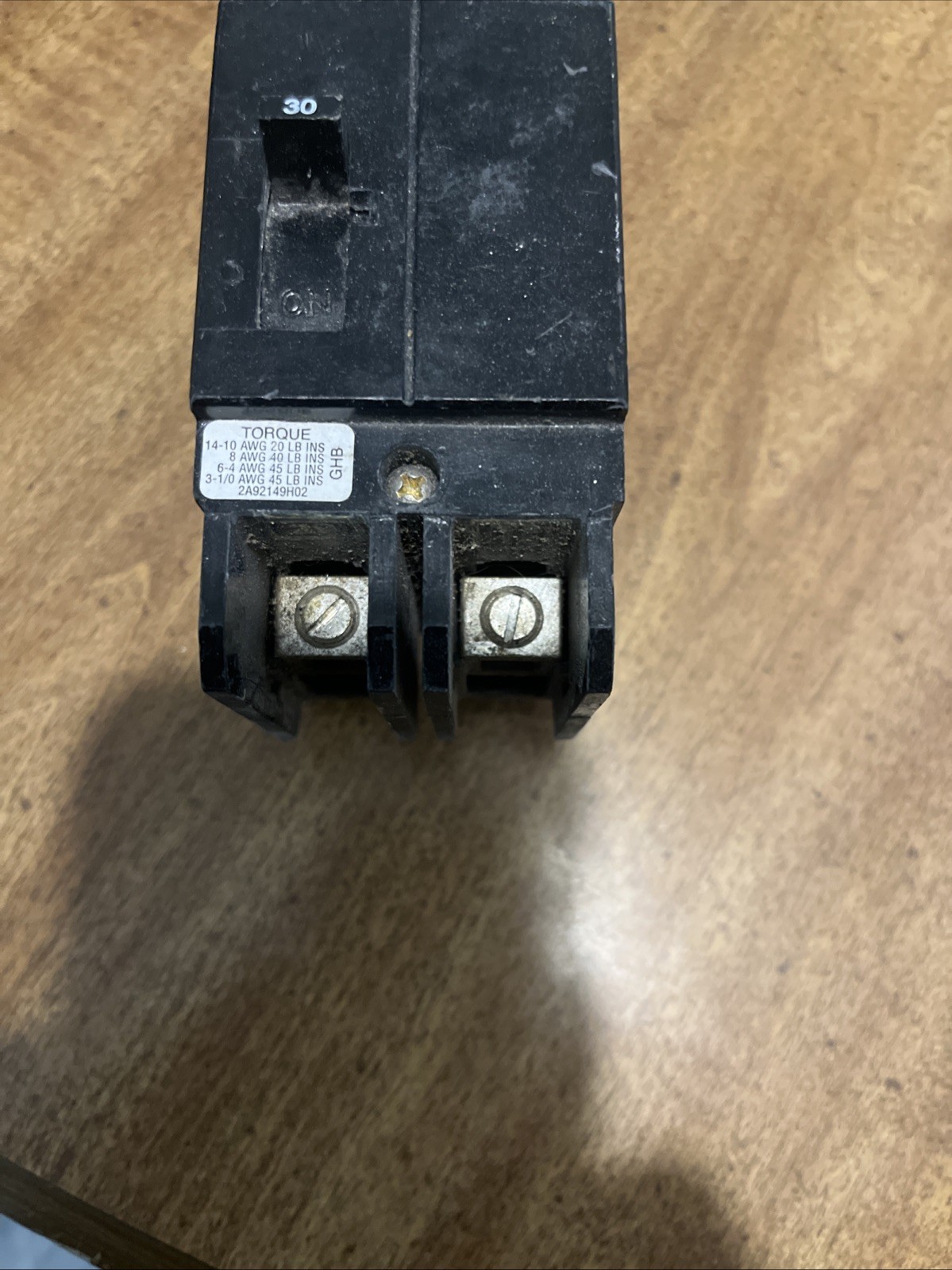 Eaton GHB2030 30A Molded Case Circuit Breaker see pics