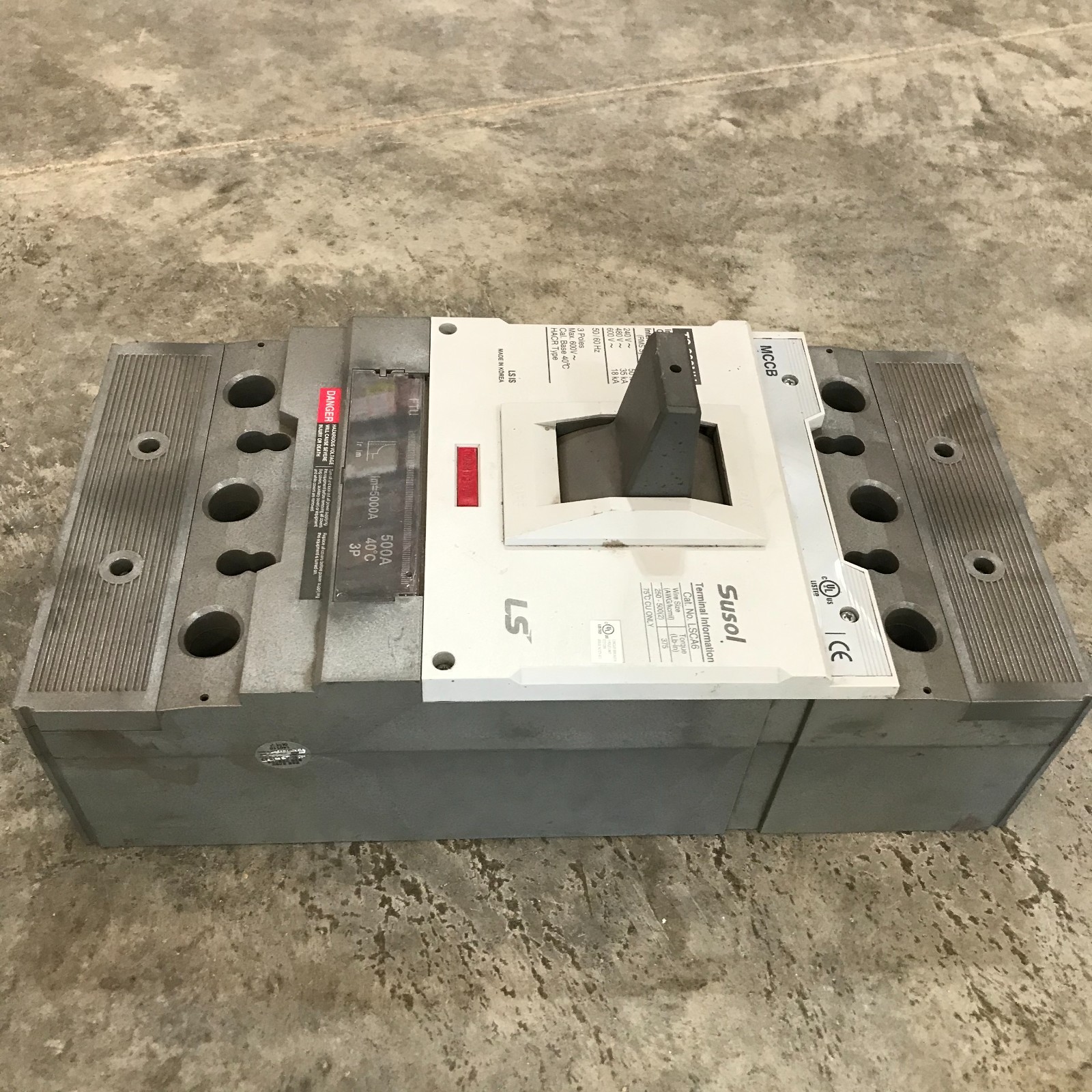 Susol LS Electric Circuit Breaker MCCB TS 800NU – Used