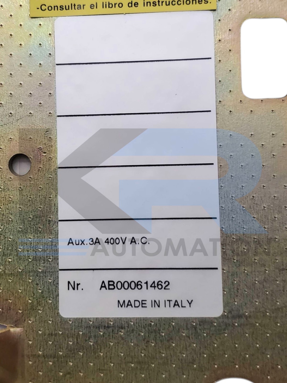ABB E3N-A 25 SACE Insulated Case Circuit Breaker 2500A 635V