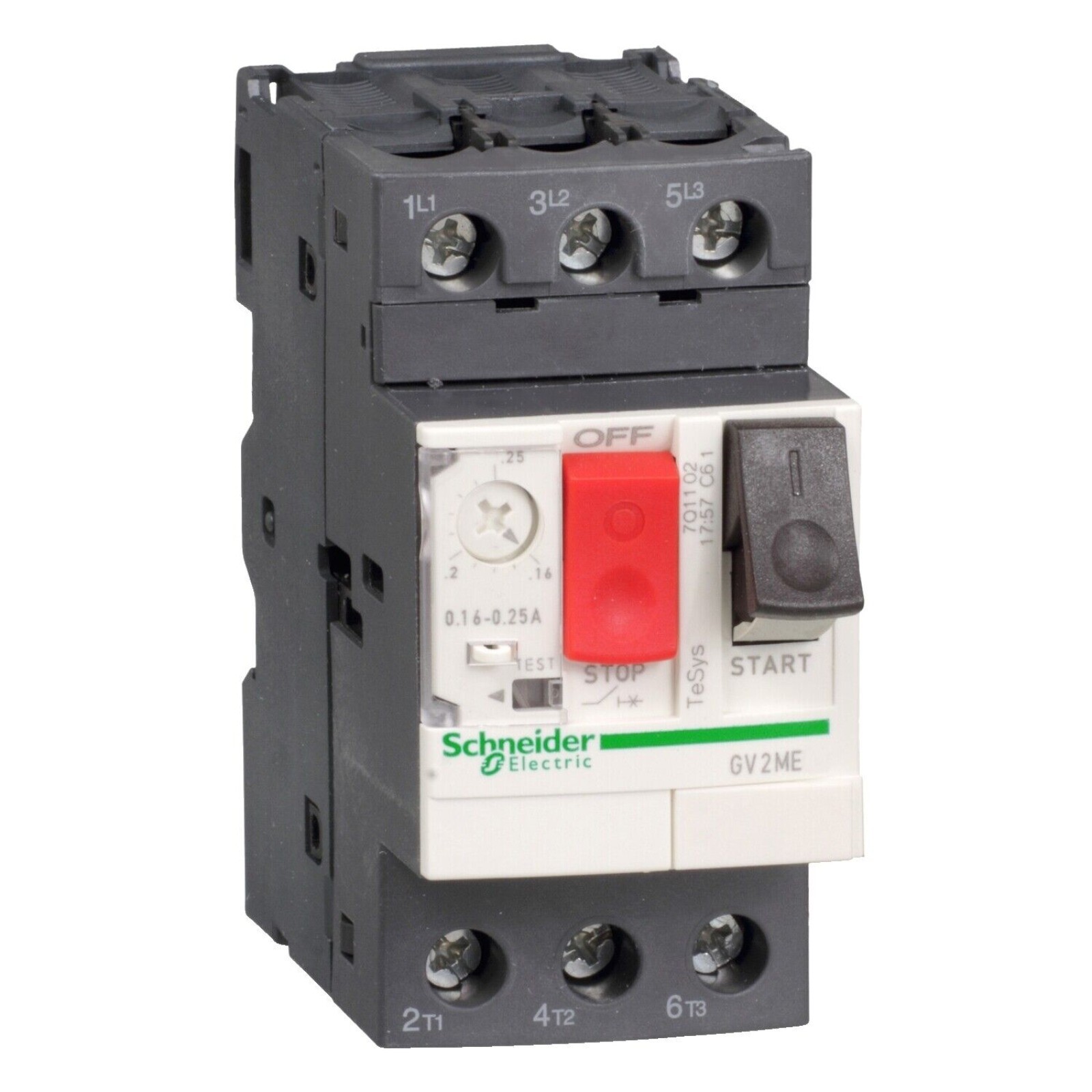 NEW Schneider GV2ME07 Circuit breaker-thermal-magnetic 1.6..2.5A 1PC IN BOX