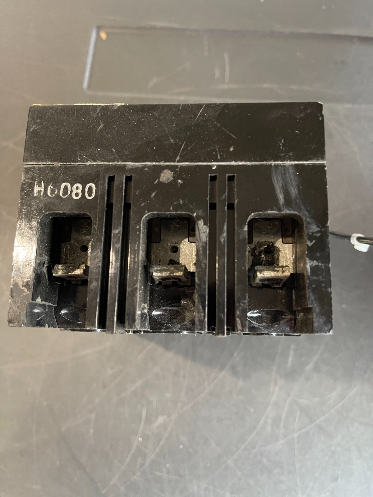 Ge Thed 3 Pole 80 Amp 600Vac Thed136080 Circuit Breaker 250Vdc