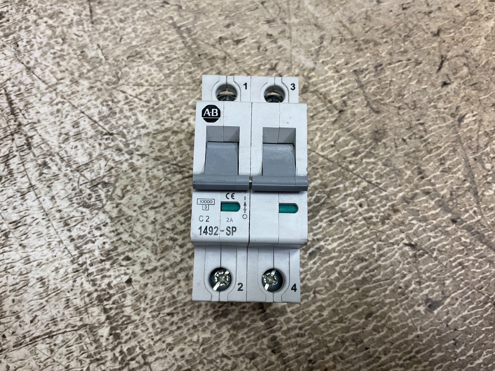 Allen Bradley 1492-SP2C020 2 Pole 2 Amp Circuit Breaker 1492-SP C2 (TSC)