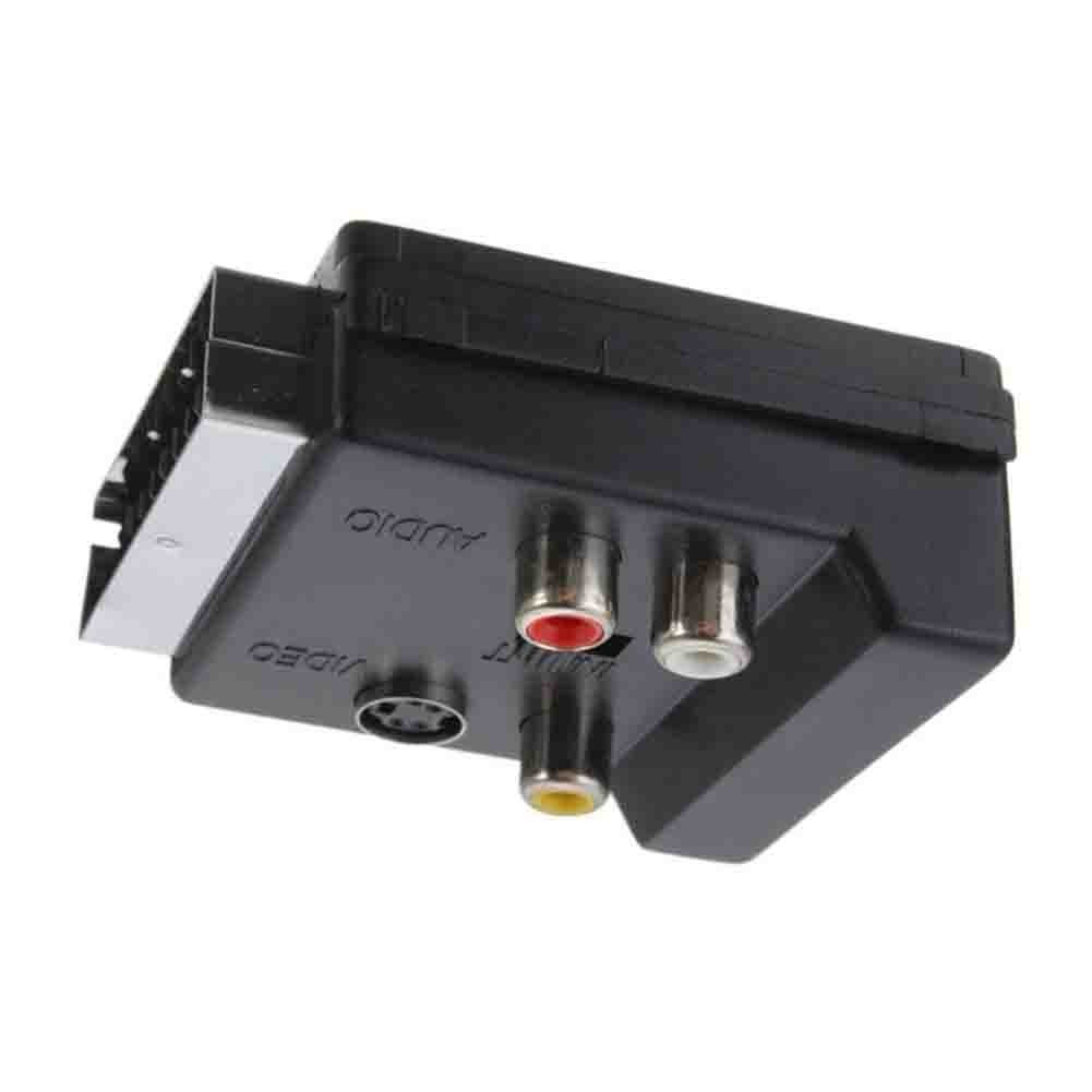 21-pin SCART Connector Nickel-plated Contacts Plastic And Metal Construction
