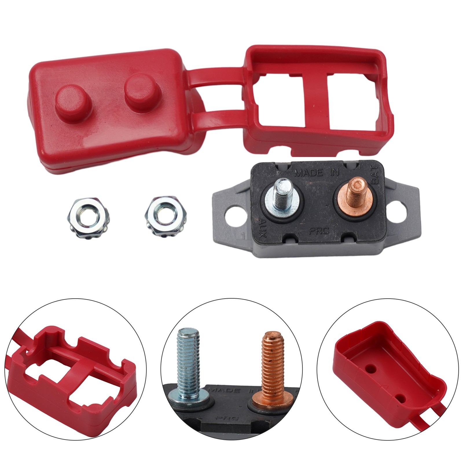 Automatic for reset Circuit Breaker For Automotive RV Marine 12-24V 10- 50A