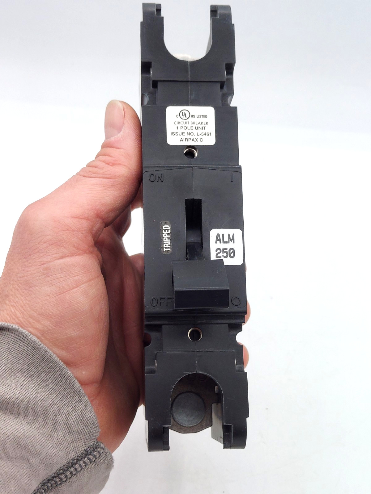 NEW Sensata-Air pax JLM-1-30353-3-V 250A Hydraulic Magnetic Circuit Breaker *NOS