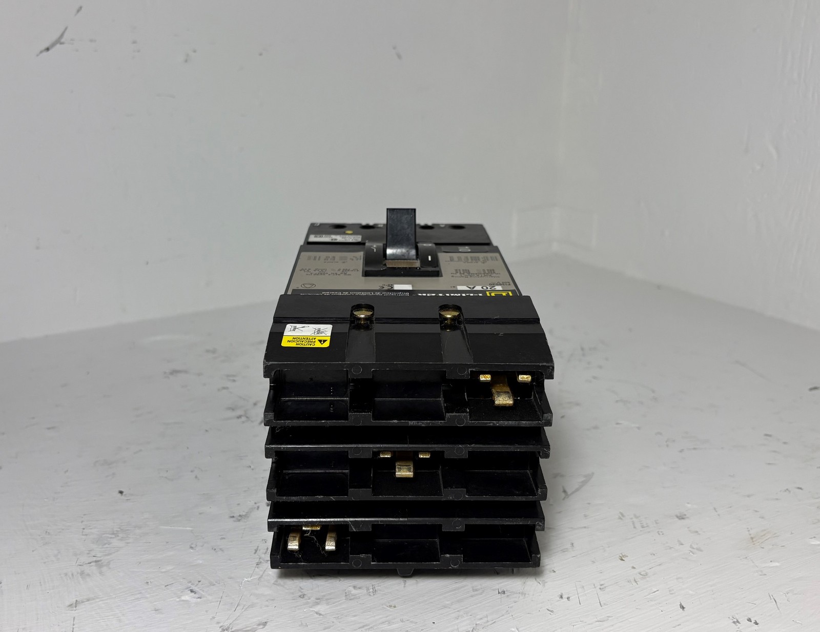 Square D I-Line FI36020 20A I-Limiter Circuit Breaker 480/600V 3 Pole 20 Amp