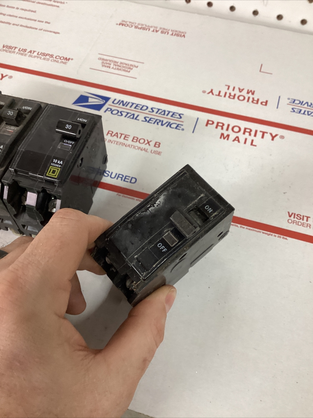 (8) Square D QO 1 2 Pole Circuit Breaker/s QO230 QO270 QO120 QO125 QO130 ED4U