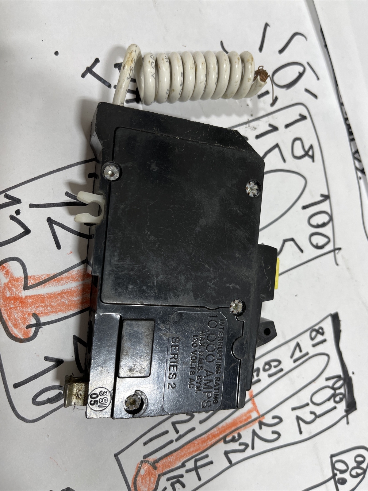 Square D 20 Amp GFCI Breaker Snap In