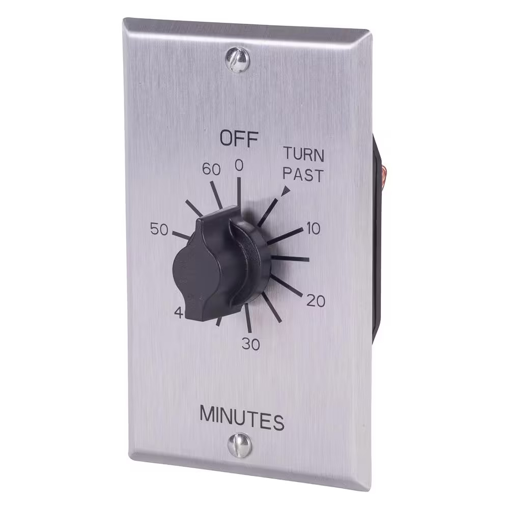 C-500 Series Multi-Volt 60-Minute Commercial Style Springwound Auto off In-Wall