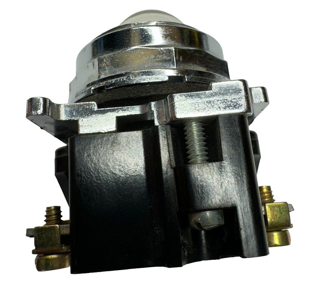 Cutler-Hammer 10250T201 Standard Indicator Light – 120VAC/VDC, Res. 1 Hole Mtg