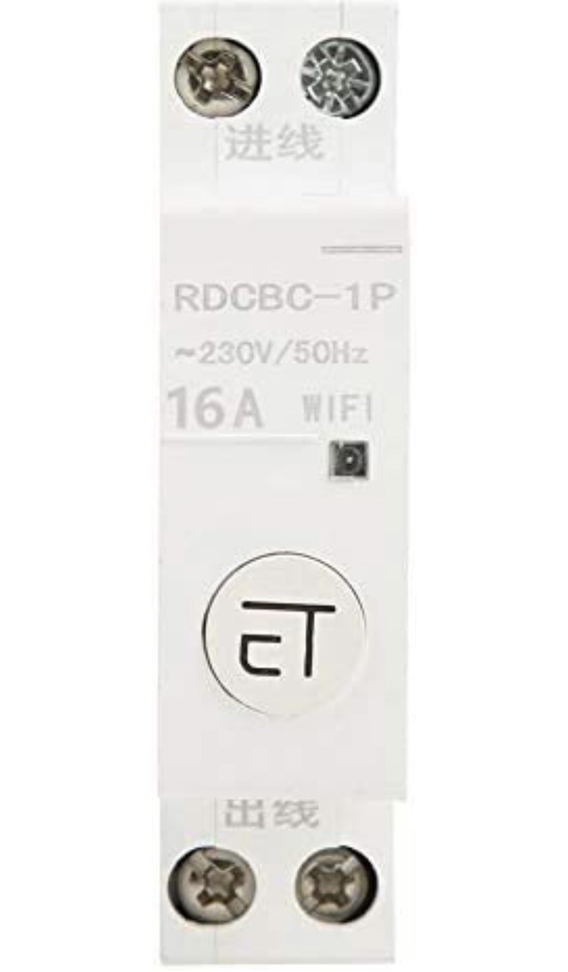 WIFI 230V Circuit Breaker Smart Switch Remote Phone Control Home Appliance