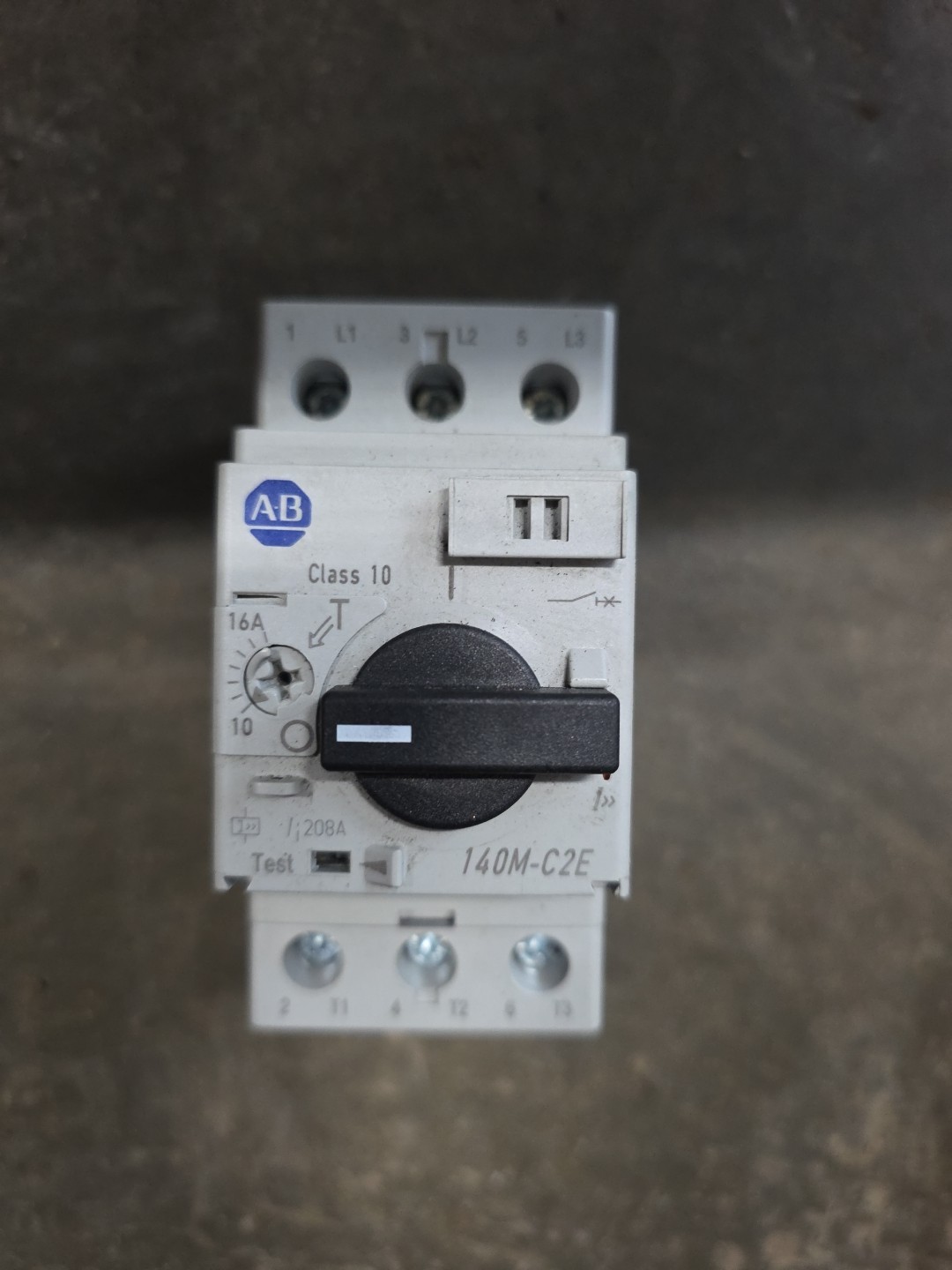 ALLEN BRADLEY 140M-C2E-C16 SERIES C MOTOR PROTECTION CIRCUIT BREAKER
