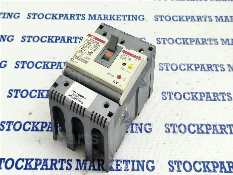 MEC EBS 33Fb Circuit Breaker 3 Pole 20A 30mA 30 Days Warranty Fast Shipping