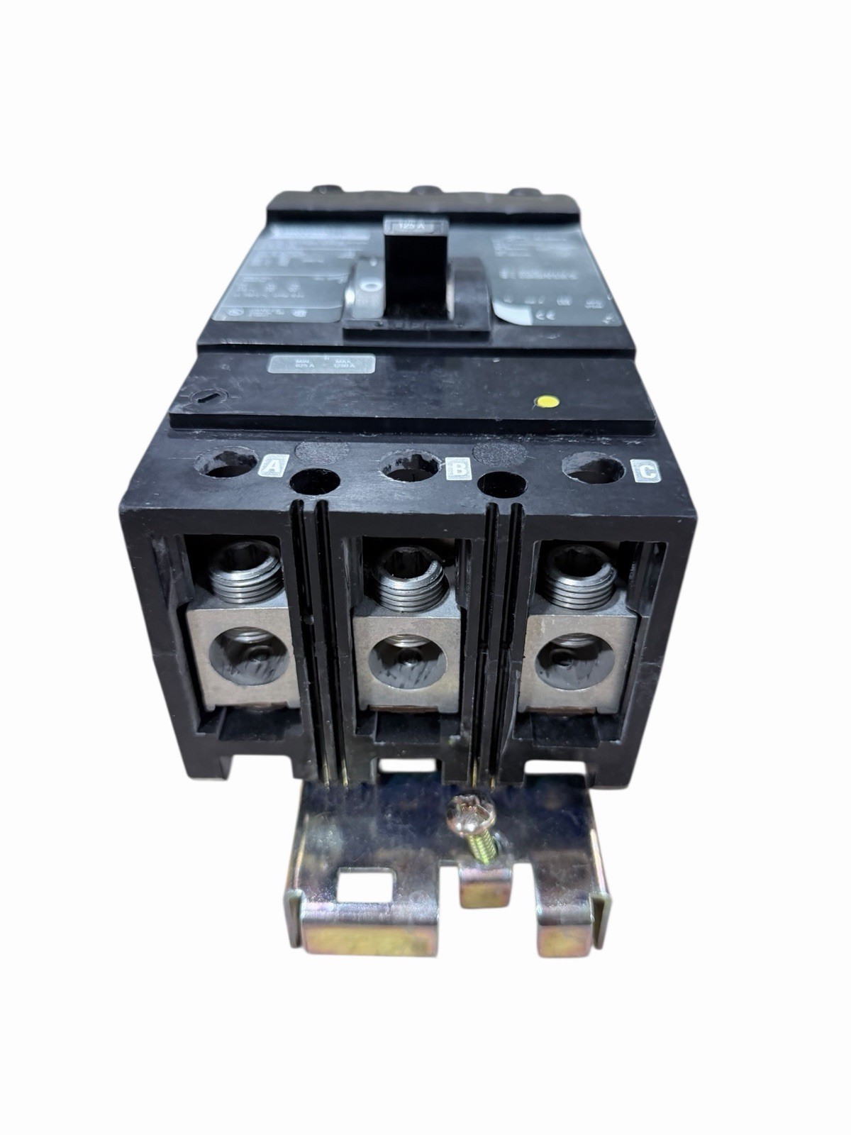 Square D KI36125 125A 3 Pole 600V I-Line Circuit Breaker K-Frame