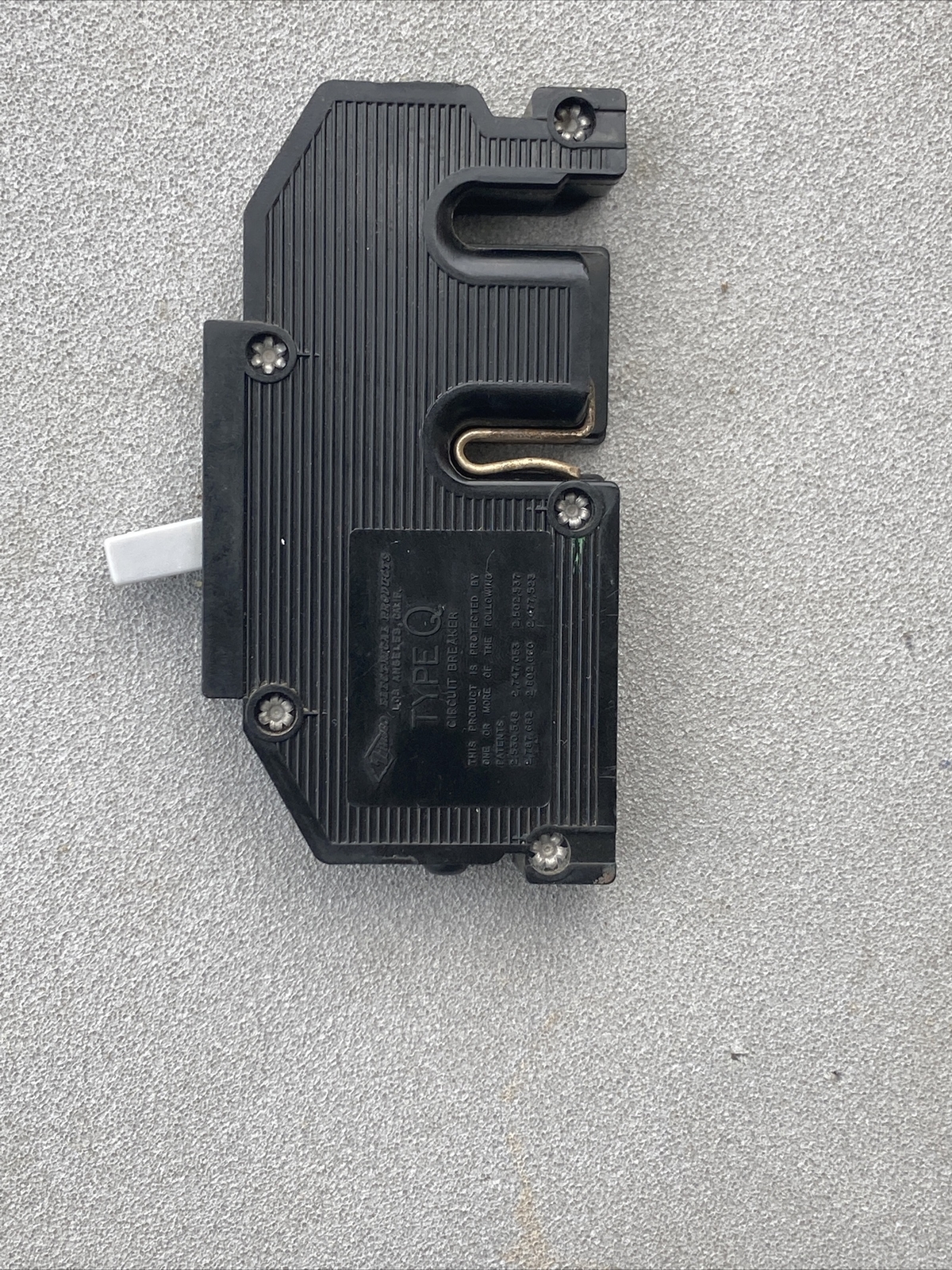 Q40 Zinsco / GTE Sylvania 1P 40A 120VAC Plug-in Circuit Breaker Q-40 warranty