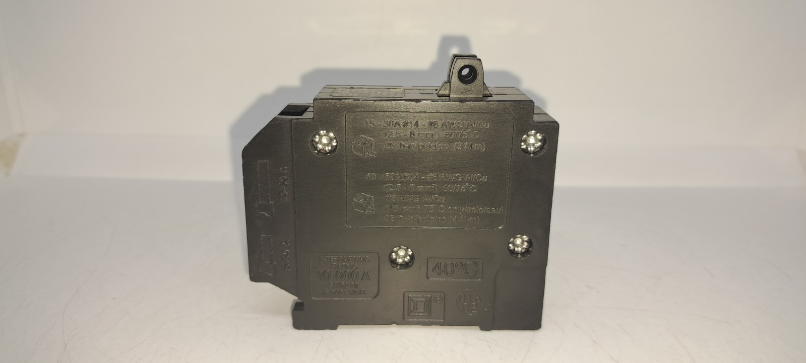 Square D HOMT1520 15 Amp 20 Amp 1 Pole 120/240V Tandem Circuit Breaker NEW