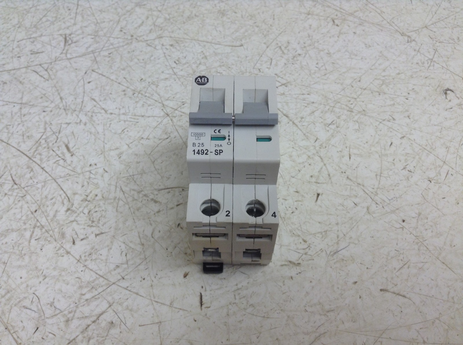 Allen Bradley 1492-SP2B250 2 Pole 25 Amp Circuit Breaker 1492-SP B25 (OK)
