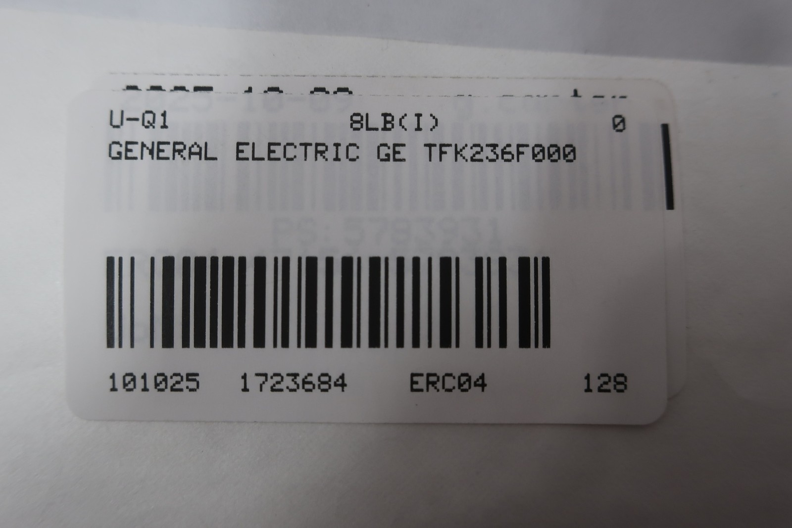 General Electric Ge TFK236F000 Molded Case Circuit Breaker 600v-ac 225a Amp 3p