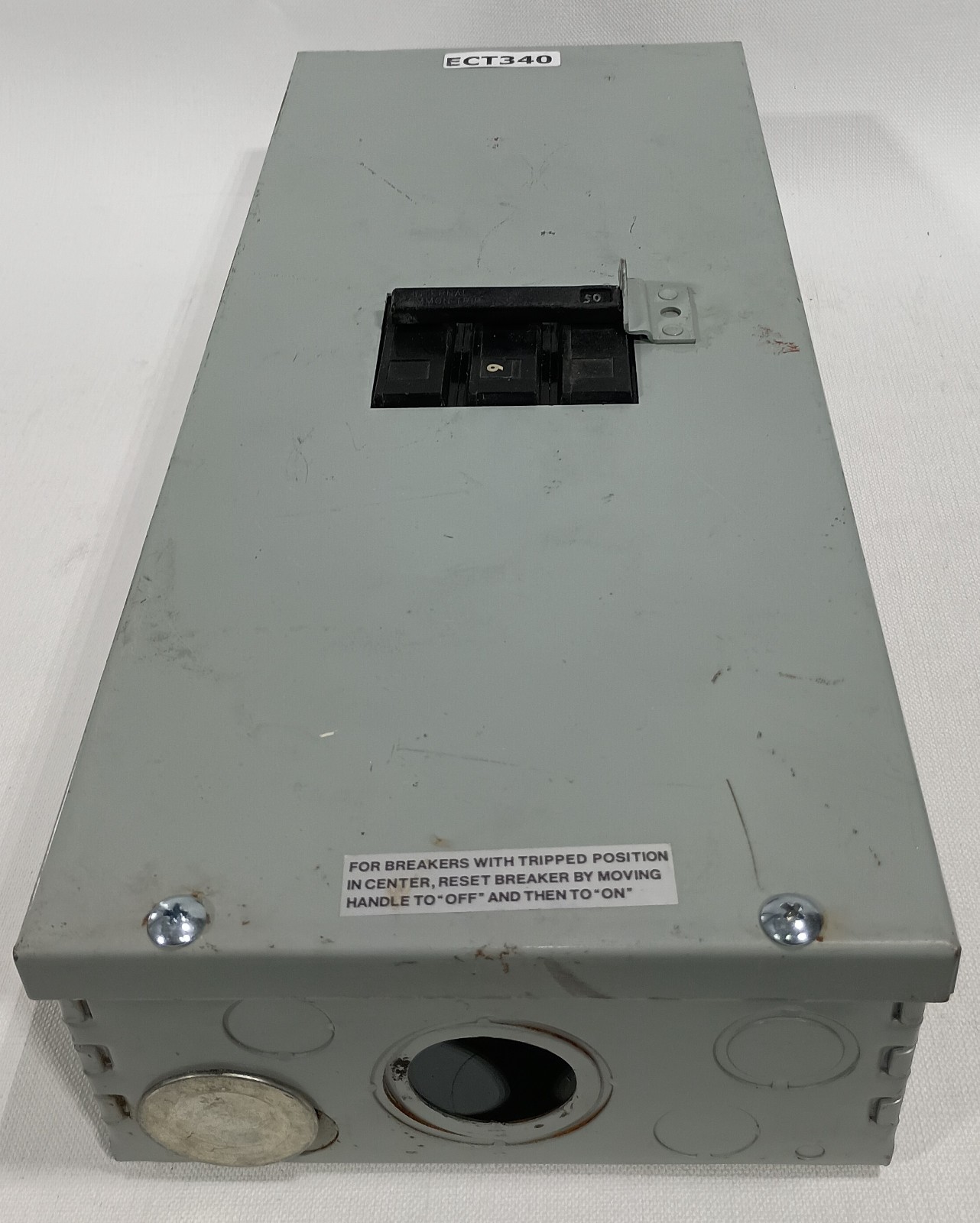 50A Breaker Disconnect Indoor Three Phase Crouse-Hinds TQL32050 E13207 LP00306 M