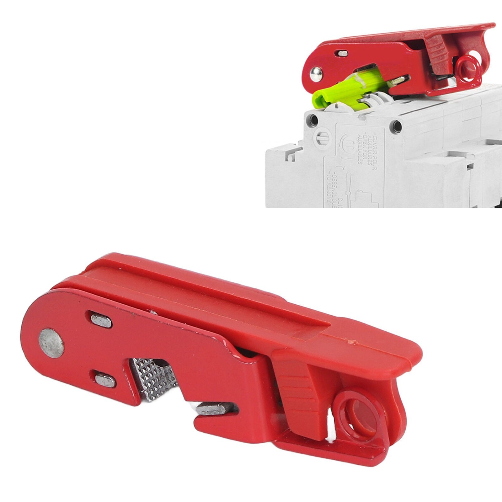 Circuit Breaker Lock Device Aluminum Alloy Nylon ABS Easy Installation Killer